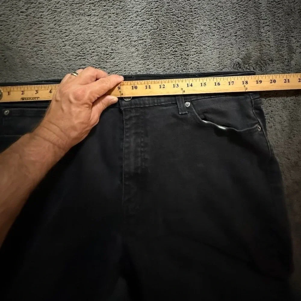 Levis 514 Straight Fit Jeans Mens Black Denim Pants Regular Fit 5-Pocket‎ 38x29